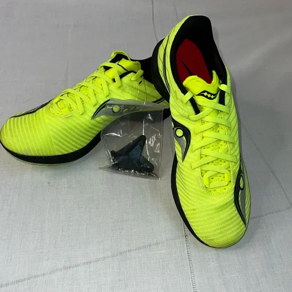 Saucony | Shoes | New Womens Velocity Mp 85 Citron Black  display picture 1